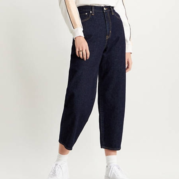 Levis Balloon Leg Hemp Jeans Size 